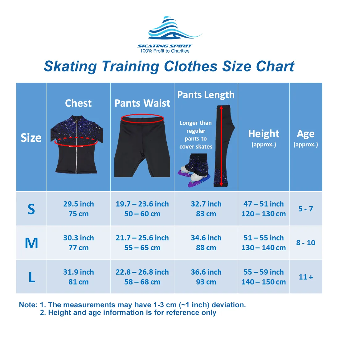 Two-tone Skating Training Outfit with Built-in Butt/Hip Pads