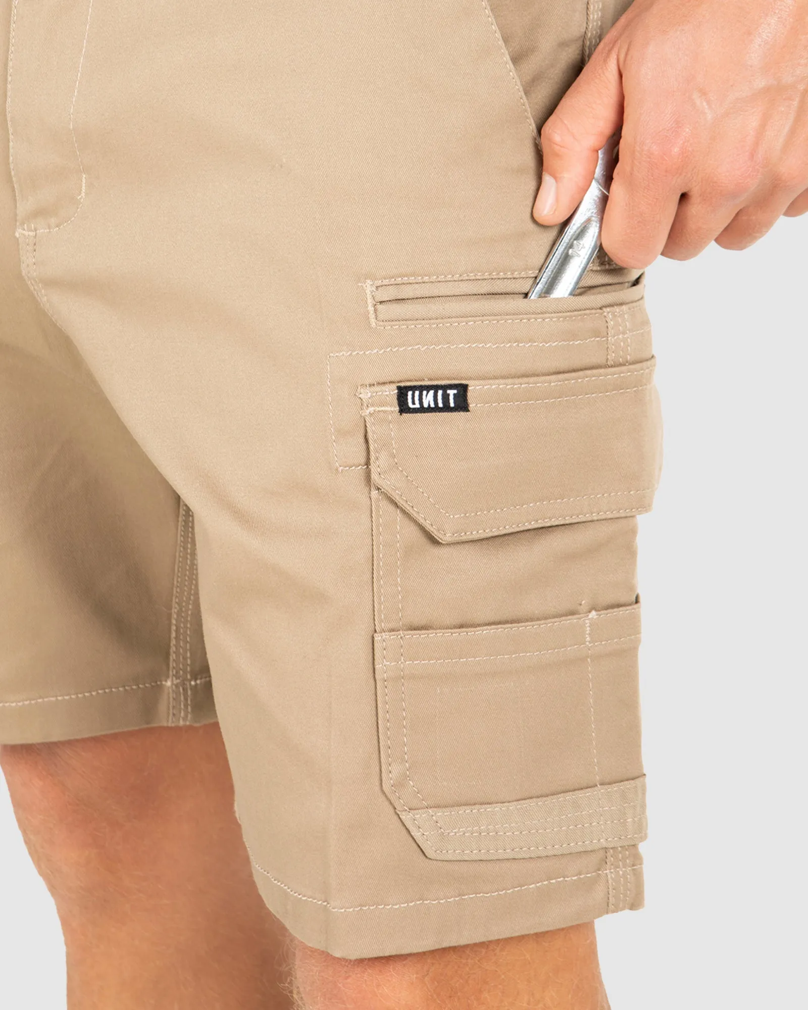 UNIT Mens Demolition Cargo Work Shorts