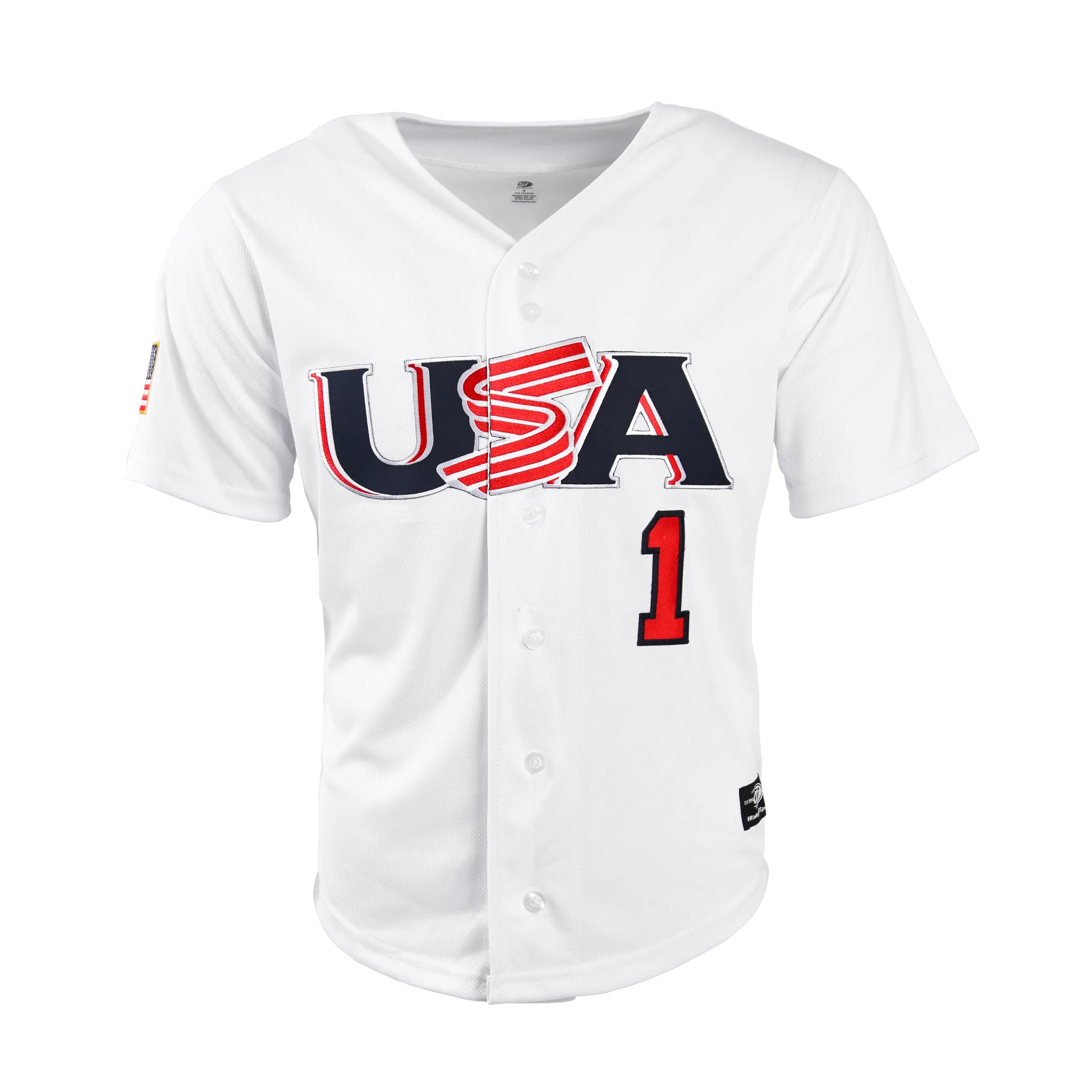 USA Baseball Replica Home Jersey