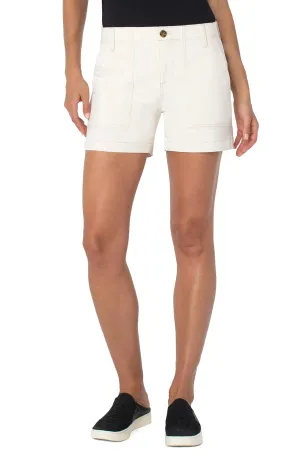 Utility Short with Flap Pocket