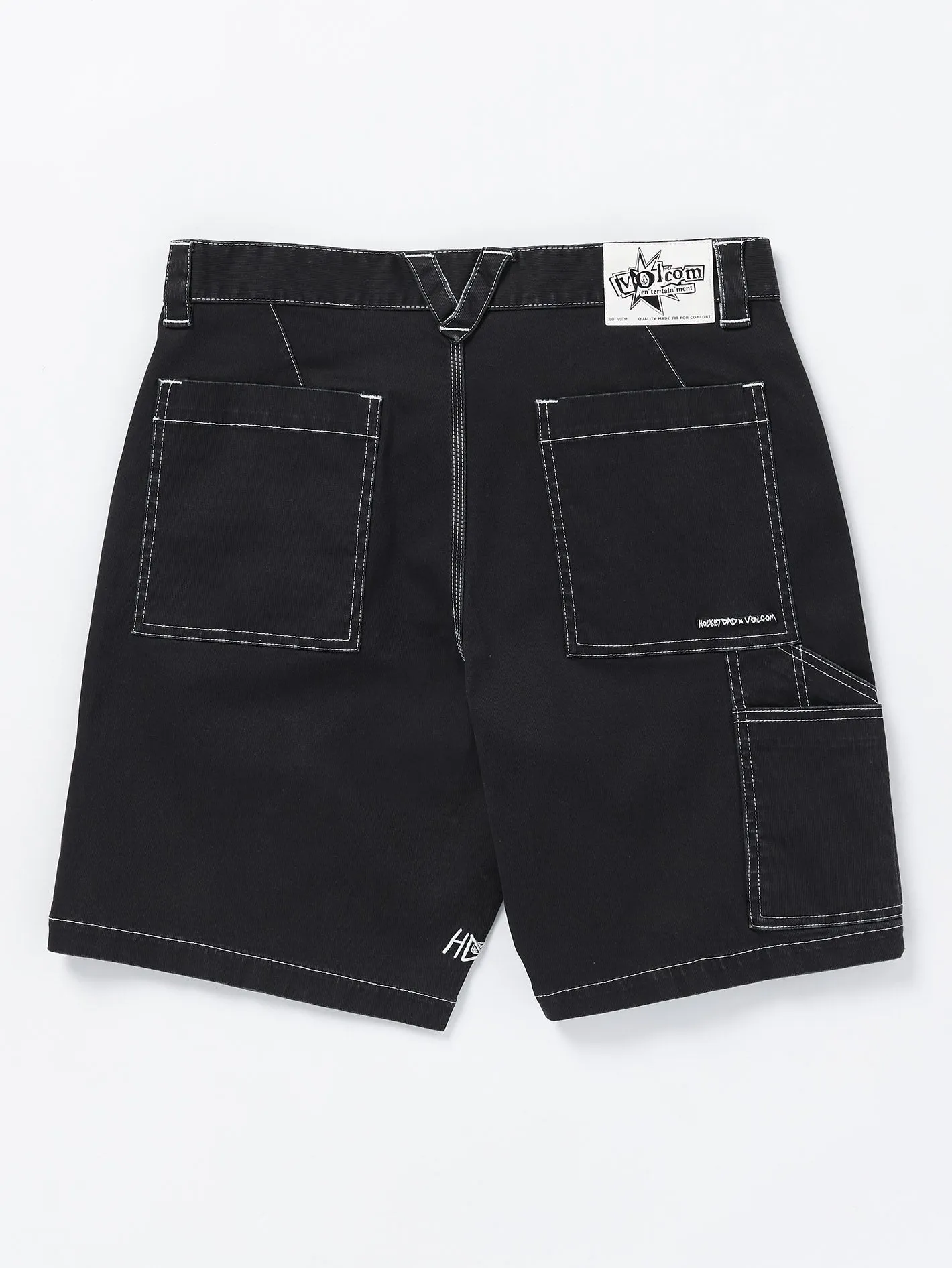 V Ent Hockey Dad 20" Short - BLACK