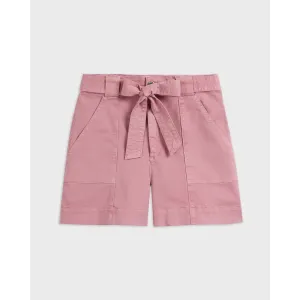 Women Wmt-Owtis-Utility Shorts With Tie Belt - Mid-Pink